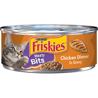 Friskies chicken 2025 dinner in gravy